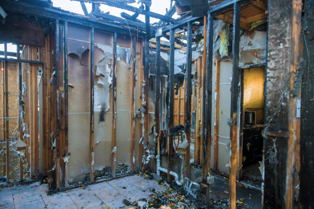 Professional Smoke Damage Removal technician working in Stratford, WI